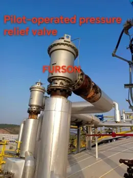 pilot-Operated pressure relief valve